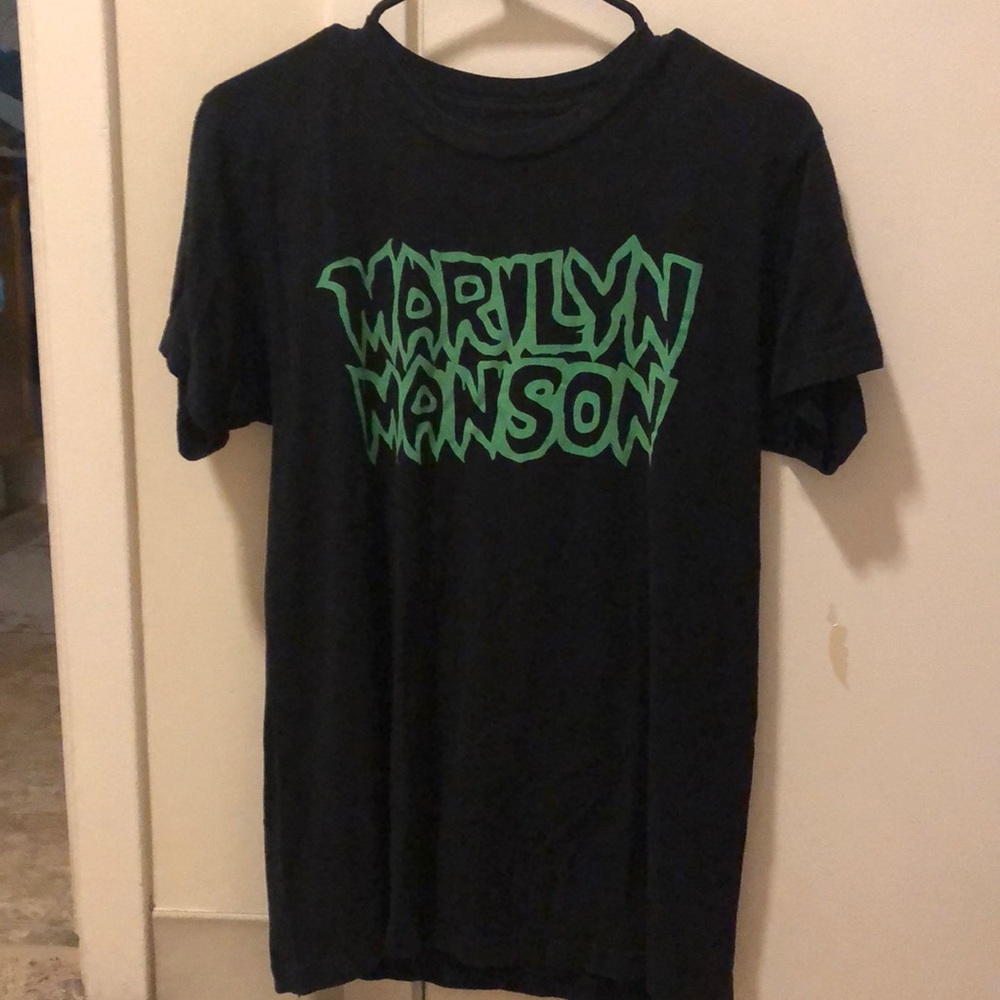 Marilyn Manson black t-shirt